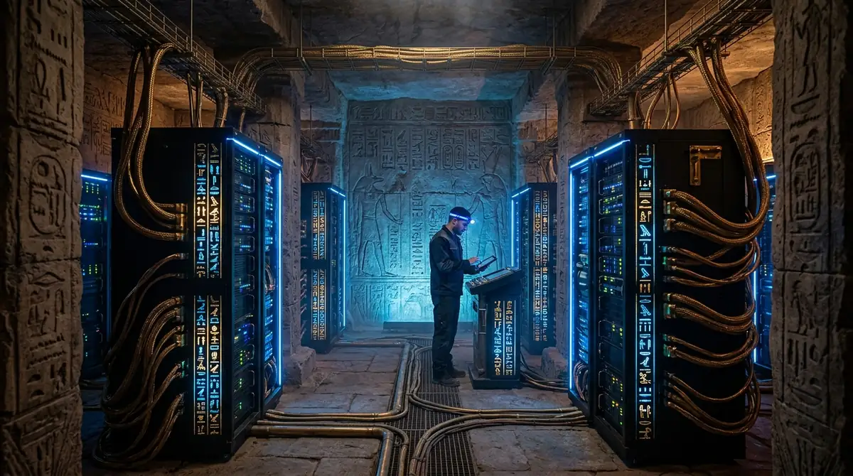 Cybernetic Server Tomb